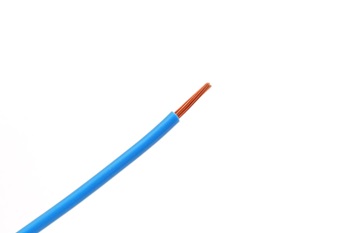 Eenaderig Kabel Lichtblauw 1mm²